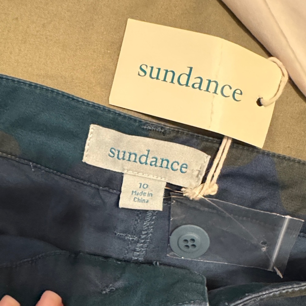 Sundance Teal Green-Blue Pants